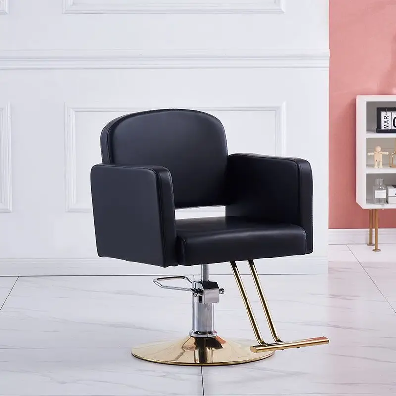 Description Picture 6 of itemHair Makeup Barber Chair Salon Nail Ergonomic Luxury Manicure Hairdressing Barbershop Barber Chair Office Sillas Furniture