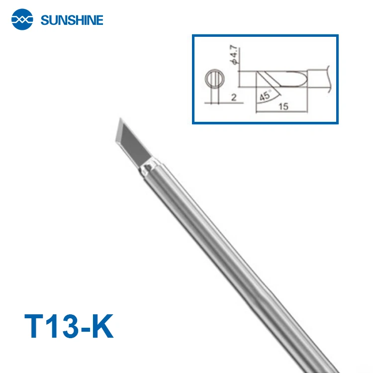 SUNSHINE SS-927D T13 Lead-Free Soldering Iron Tip For Repair Station Repair Soldering Iron Tip Soldering Repair Tools Tough 18mm wrench