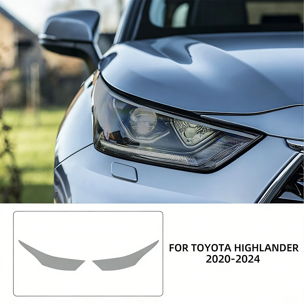 TPU-Autoscheinwerfer-Schutzfolie für Toyota Highlander 2020 2021-2024 Transport & Smoke Anti-Scratch Auto Externe Zubehörteile – Detail 14