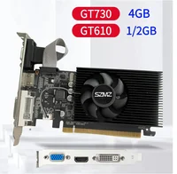 GT730 4GB DDR3 64Bit Graphics Card PCI-E2.0 16X Desktop Gaming Video Card with Cooling Fan for Office/Home Entertainment/Games 1