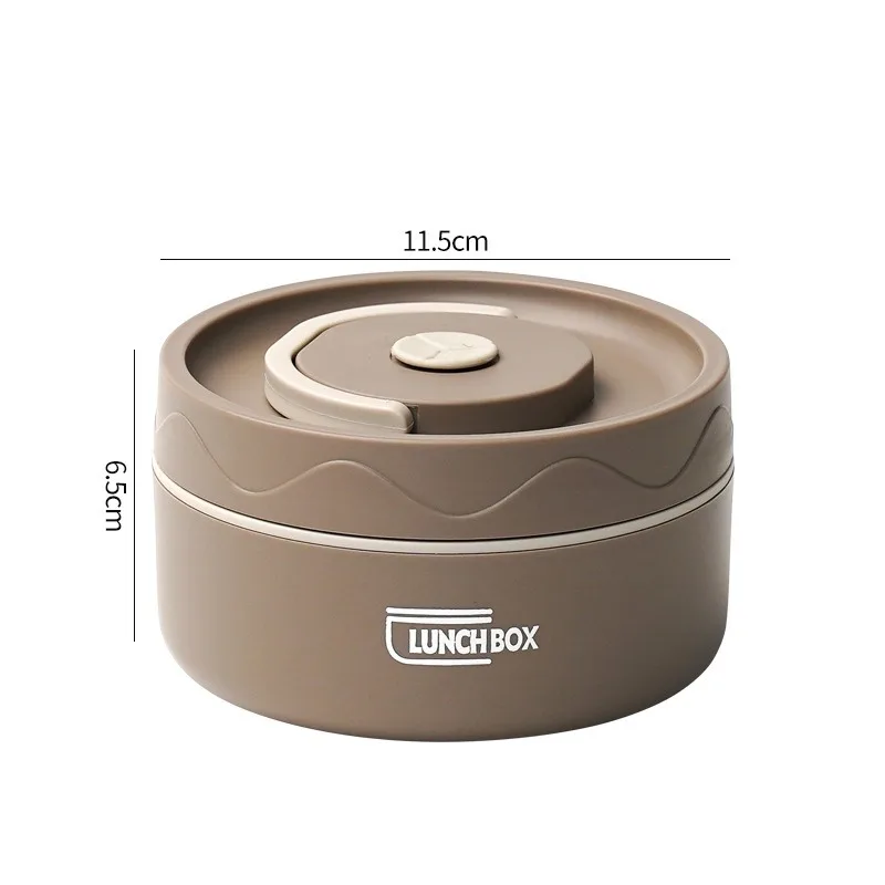 Microwavable Portable Insulated Food Container Lunch Box Stainless Steel Bento Box Insulated Leakproof Thermal Lunch Bag Set lunch box