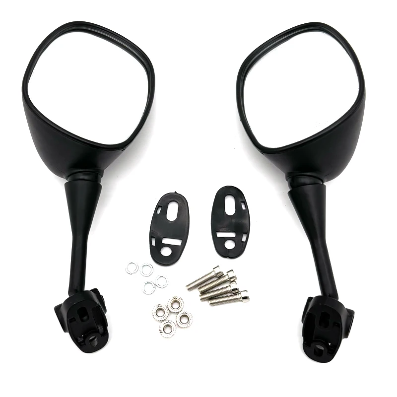 Sleek Motorcycle Rearview Side Mirrors