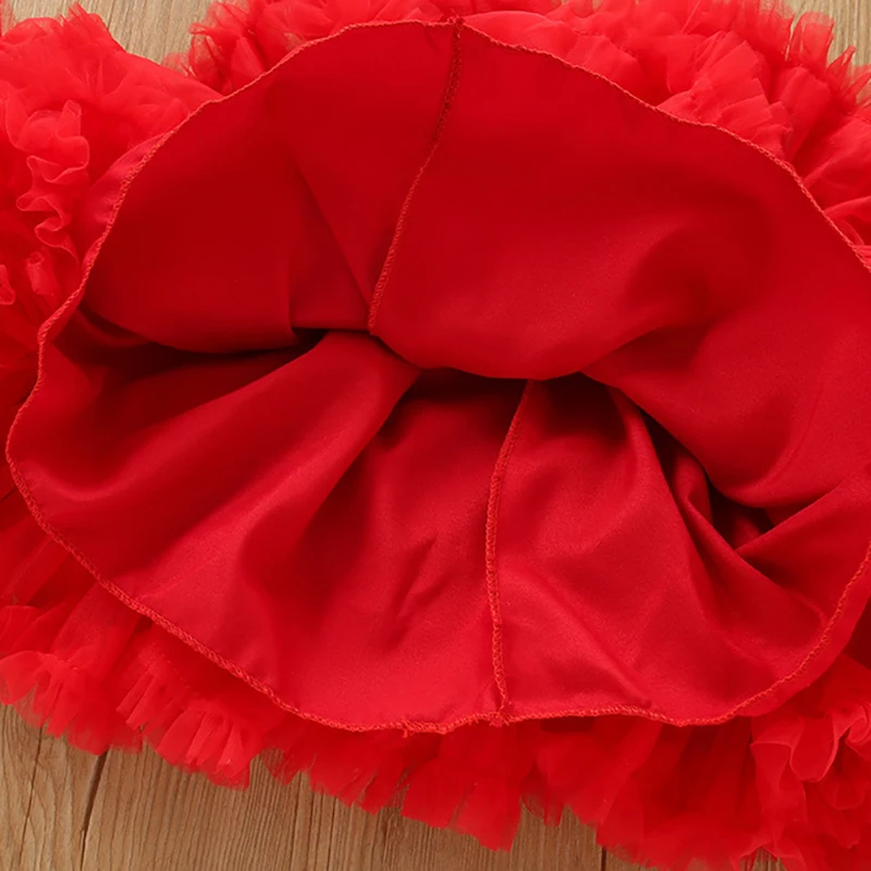 Girls Knitwear Ball Gown Tulle Skirts 2PCs