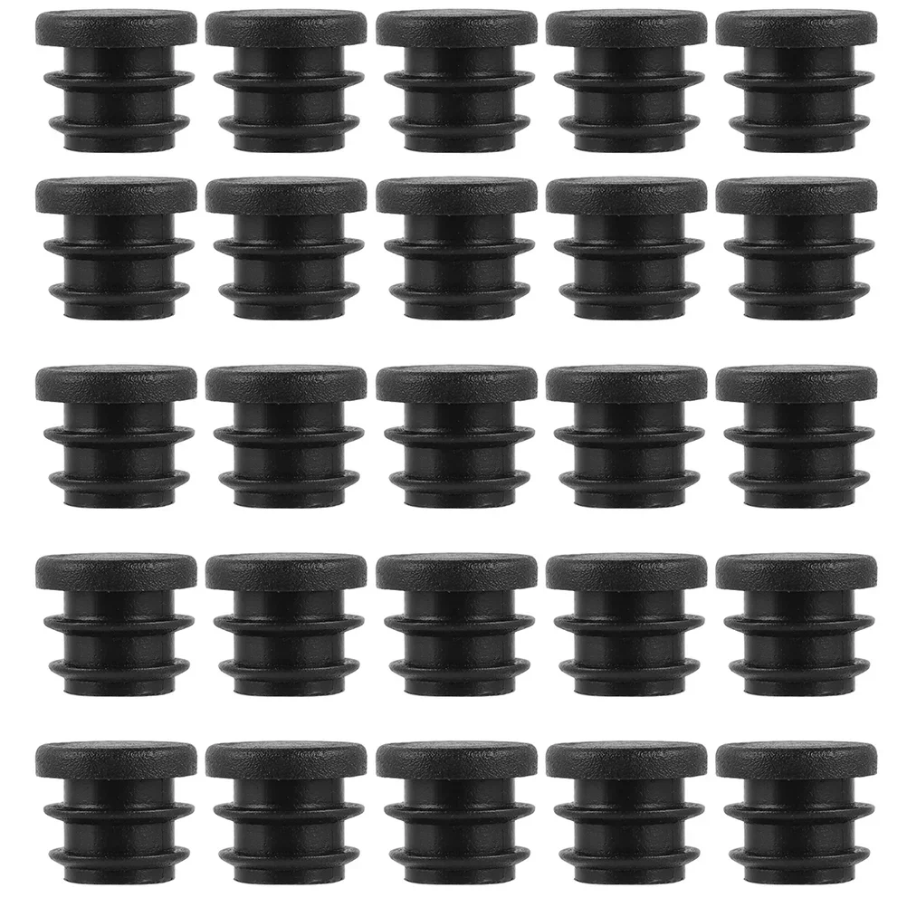 

100 Pcs Chair Pad Plug Furniture Leg Plugs End Tube Bung Floor Mat Insert Round Caps