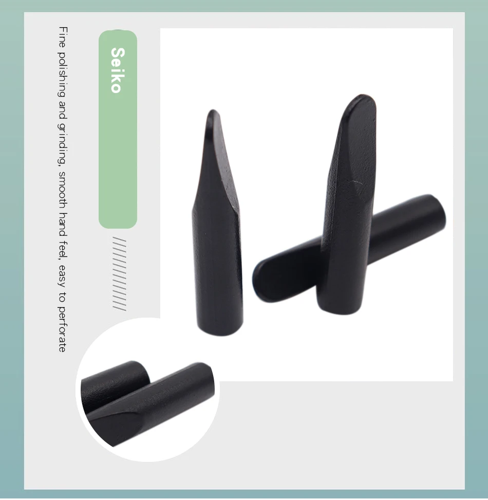 Weiou Spitze Zubehör 24*4,3mm Zylindrischen Flache-kopf Schwarz Kunststoff Aglets Sneaker String Tipps 20 stücke/pck Erschwinglichen Groß/Großhandel – Detail 5