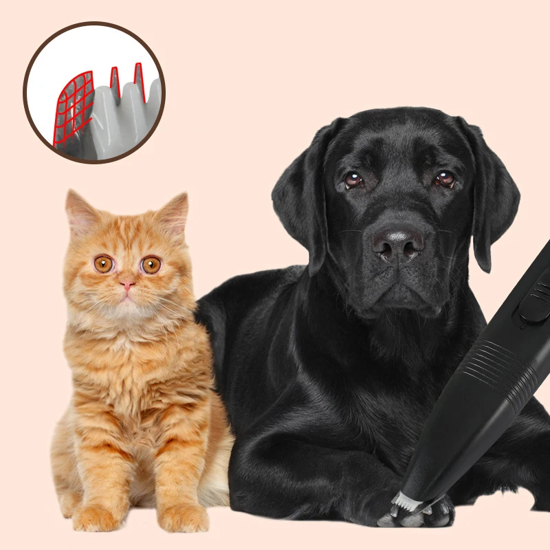 Pet Hair Trimmer Dog Hair Trimmer Portable Electric Mini for Dogs ats Low Noise for Trimming Around Paws Eyes Ears Face