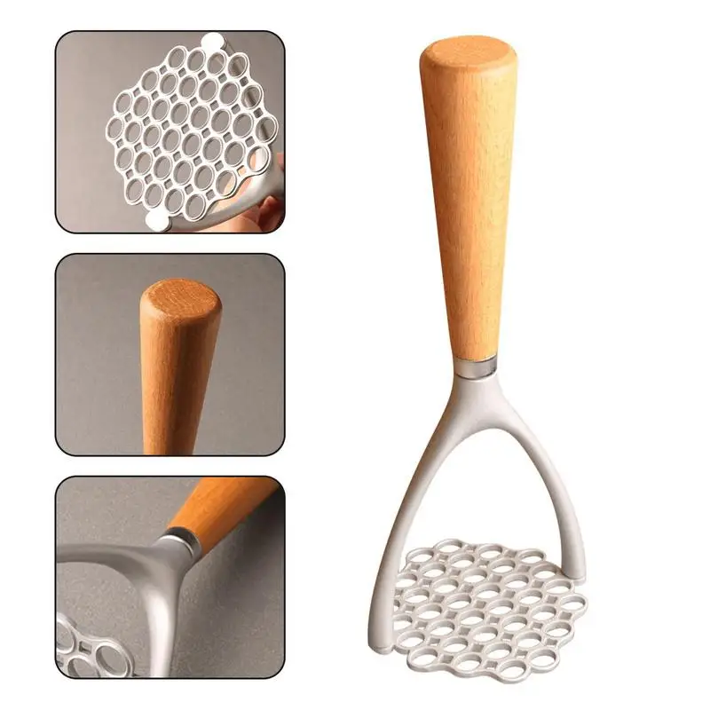 Manual Potato Masher Meat Potato Pressor Tool Whisk Food Cutter Crusher Home Kitchen Gadgets Multifunctional Garlic Pusher garlic masher,potato masher