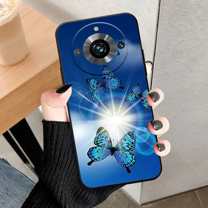 Sleek Black Shockproof TPU Silicone Case