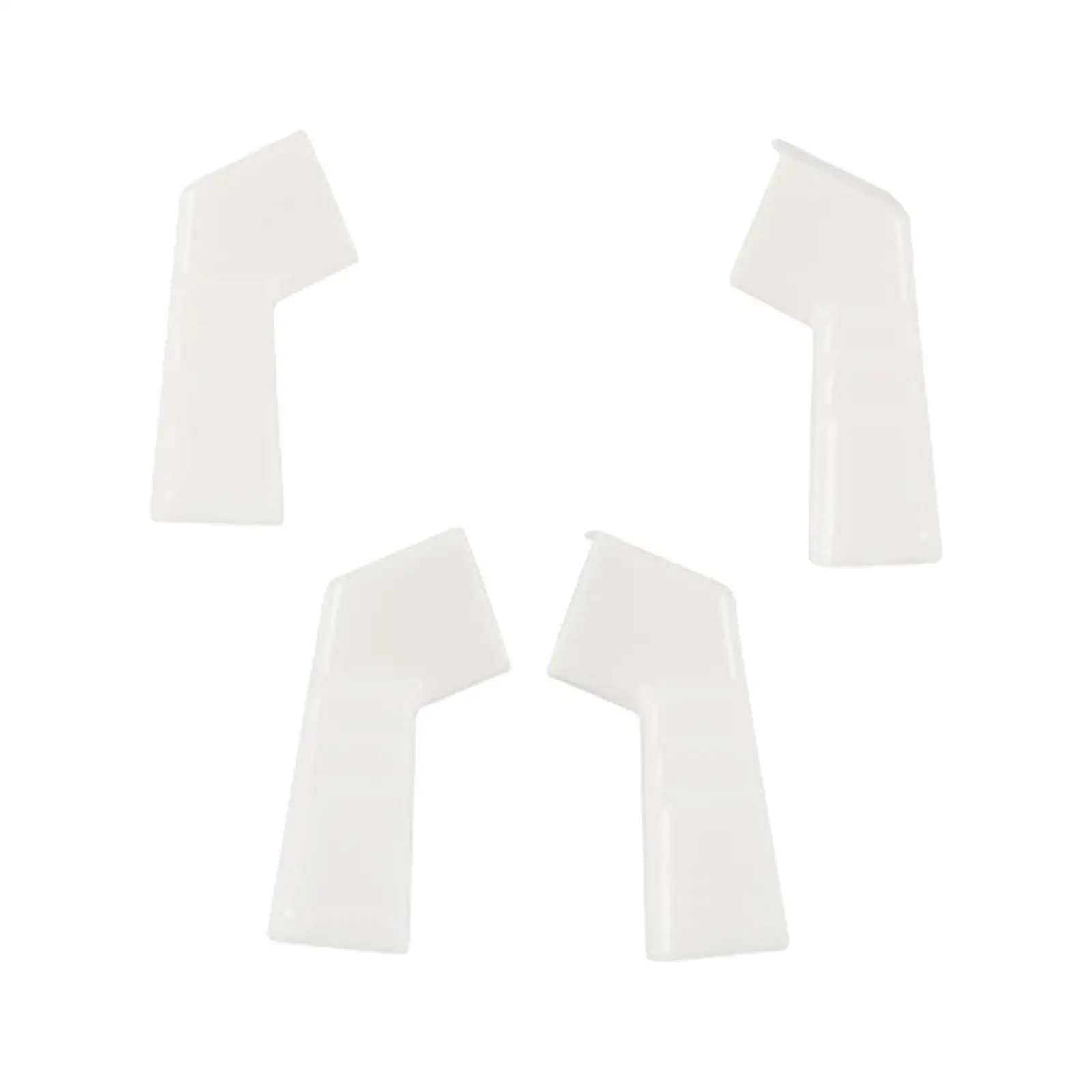 

4x RV Gutter Extenders RV Rain Gutter Spouts for Camper Trailer Parts