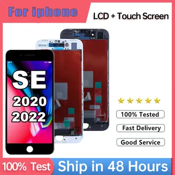 Schermo AAA per iPhone SE 2020 2nd SE2 Display LCD Touch Digitizer Assembly per iPhone SE 2022 3rd SE3 LCD per iPhone 8 Display