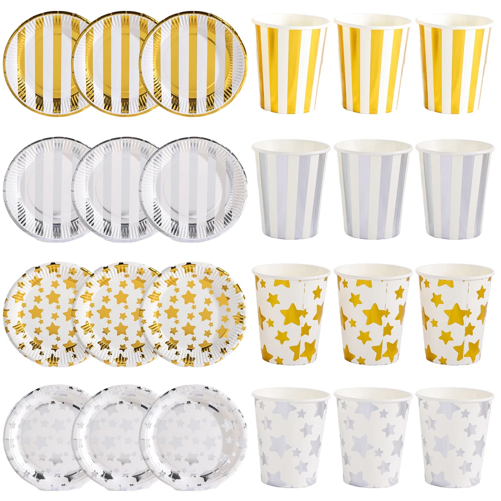 

Бронзовые наборы, украшения для дня рождения, для детей, для мальчиков, аксессуары, скатерть, воздушный шар, торт, Топпер, солома