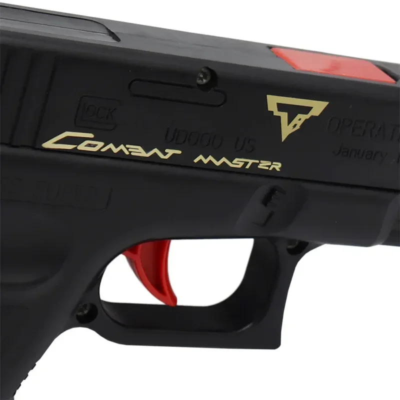 1 pz pistola giocattolo modifica decorativa accessori TTI G34 etichetta adesiva tattica in metallo adesivi autoadesivi fai da te - immagine 3