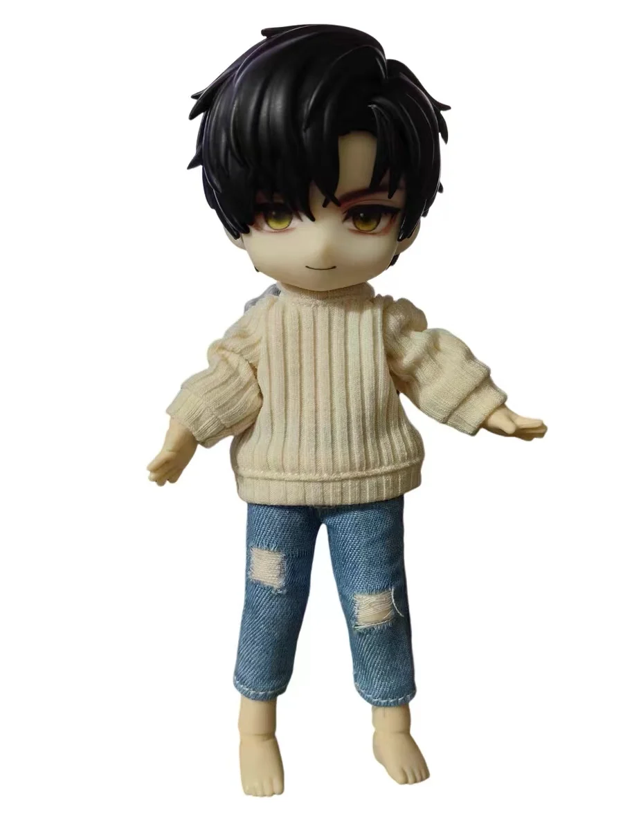 Zayne Ob11 Facepate Love and Deepspace Li Shen Handmade Water Paste Face Alternate Expression Doll Accessory