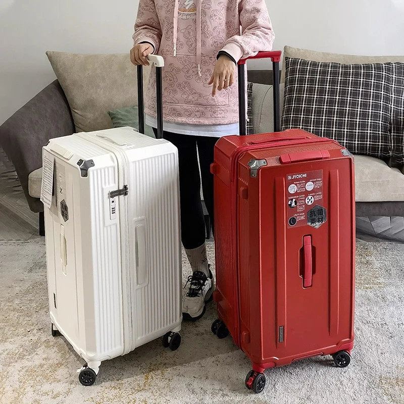 Large Size Suitcase with Five Wheels Brake Luggage Carrier 28 inch PC Material Cabin Trip Suitcase TSA Lock 32/36/50 inches
