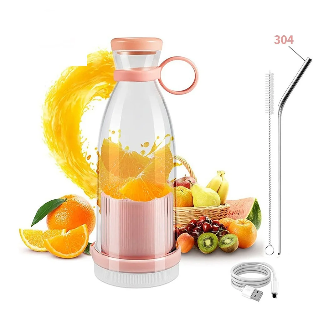 

Portable Orange Extractors Bottle Juicer Blender Juice Squeezer Juicer Citrus Wireless Blender Fresh Electric Mixer Smoothie