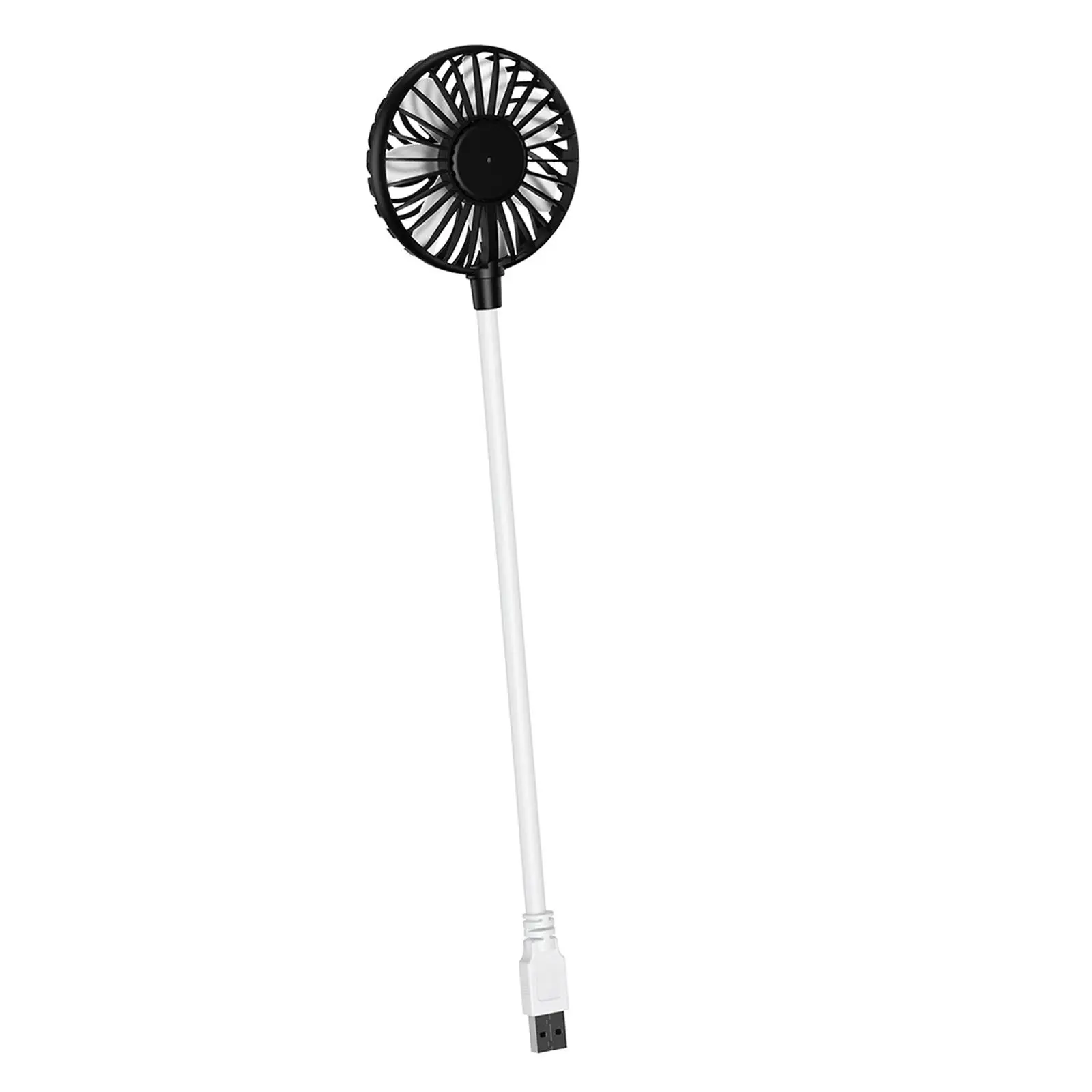 USB Fan 5V 1A Small Personal Fan Flexible Neck for Laptop or PC Multipurpose