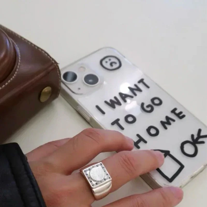 I Want To Go Home Clear Soft TPU Phone Case
