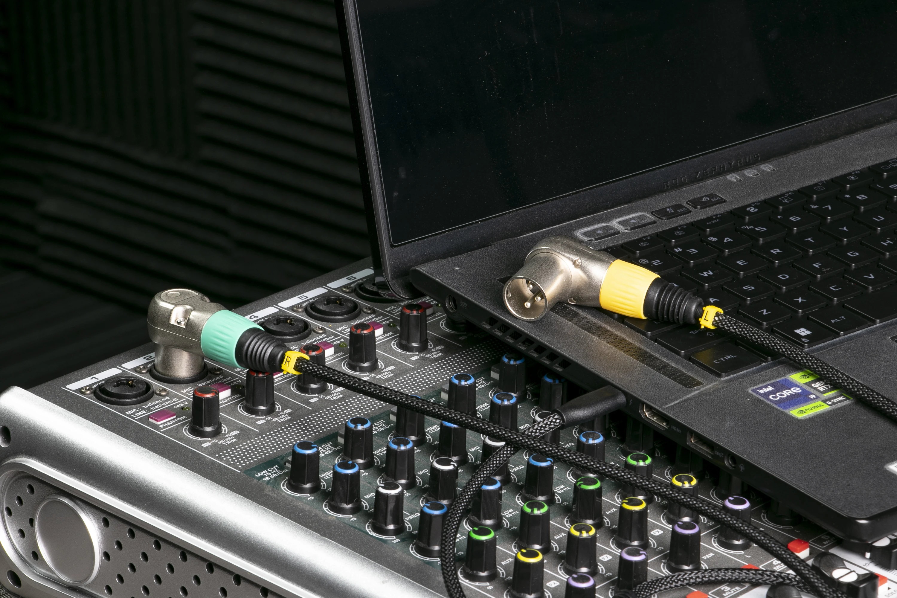USB C auf Dual XLR Audio-Verlängerungskabel, USB Typ C auf 2 XLR-Stecker/Buchse, Konverter-Adapter für Verstärker, Lautsprecher, Mischkonsole – Detail 13