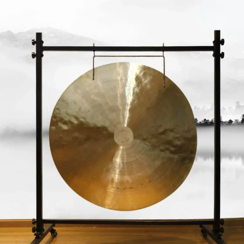 Big Tibetan Gong Handmade Plates for Drums Professional Percussion Musical Instruments Meditation Accessories Equipment