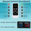 BTBSIGN Digital Electronic Scoreboard Portable LED Scoreboards with Remote Indoor Games Sports Keep Scores 1-99 Corn Hole Basket 3