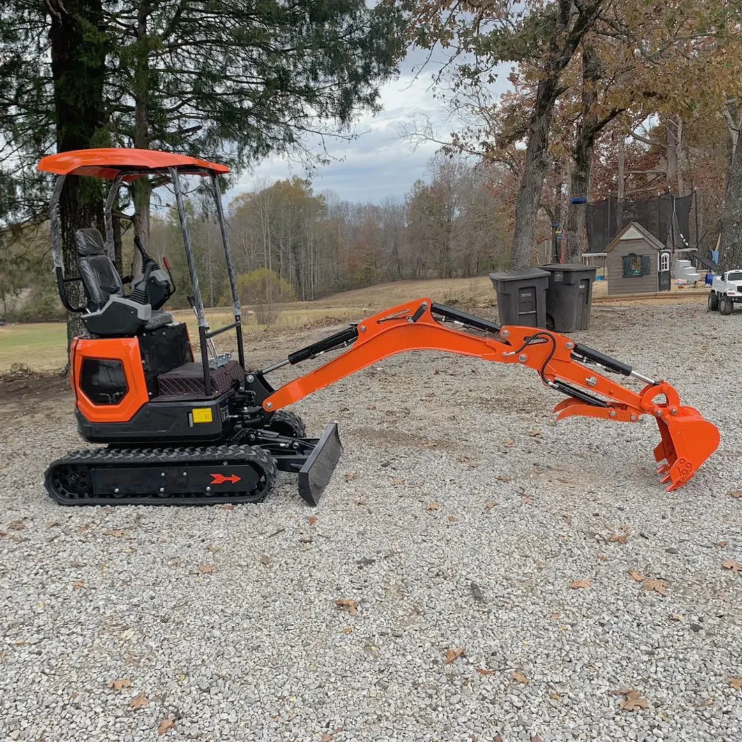 Euro 5 EPA CE Minibagger 1,8 Tonnen Kompakter Hydraulik-Raupenbagger mit Kubota-Motor Baumaschinen Maßgeschneiderter Lieferant