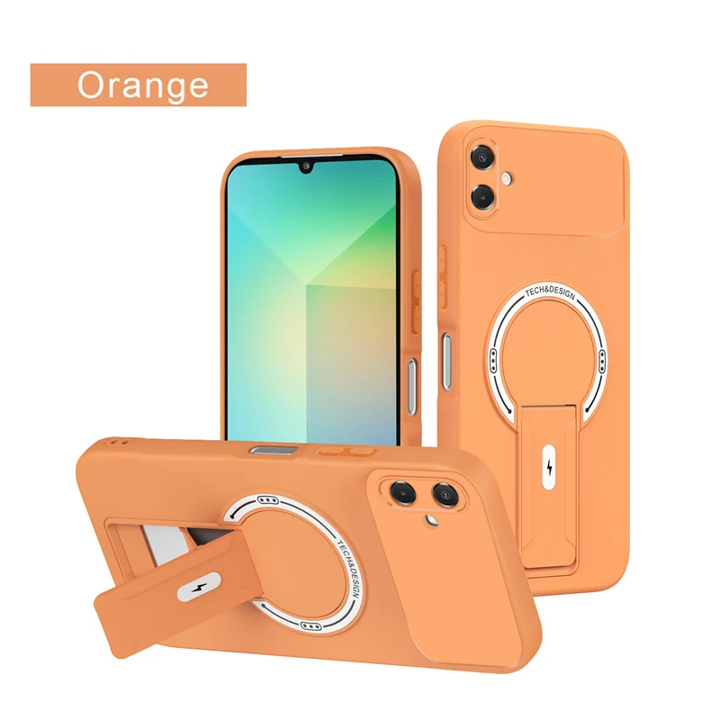 Magnetic Stand Phone Case with Rugged Protection and Sleek Design