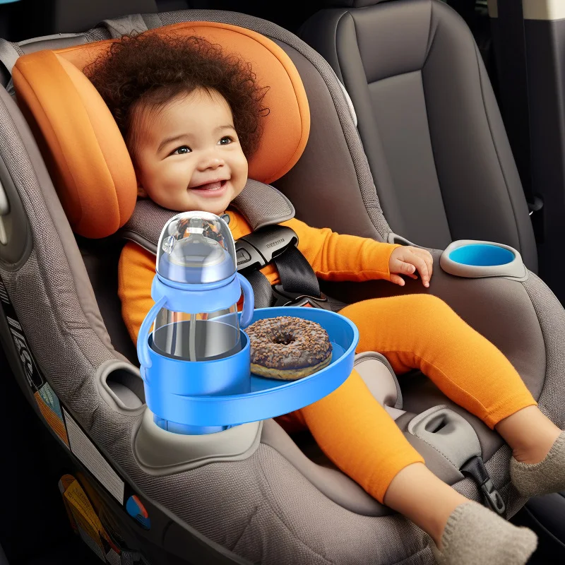 Car Snack Tray Storage Rack Sundry Tray Car Water Cup Holder Storage Box Drink Rack Safety Seat Snack