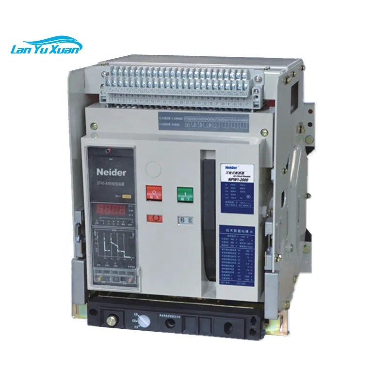 

NPW1-2000 3P/4P Frame Circuit Breaker Drawer Type Air Circuit Breaker