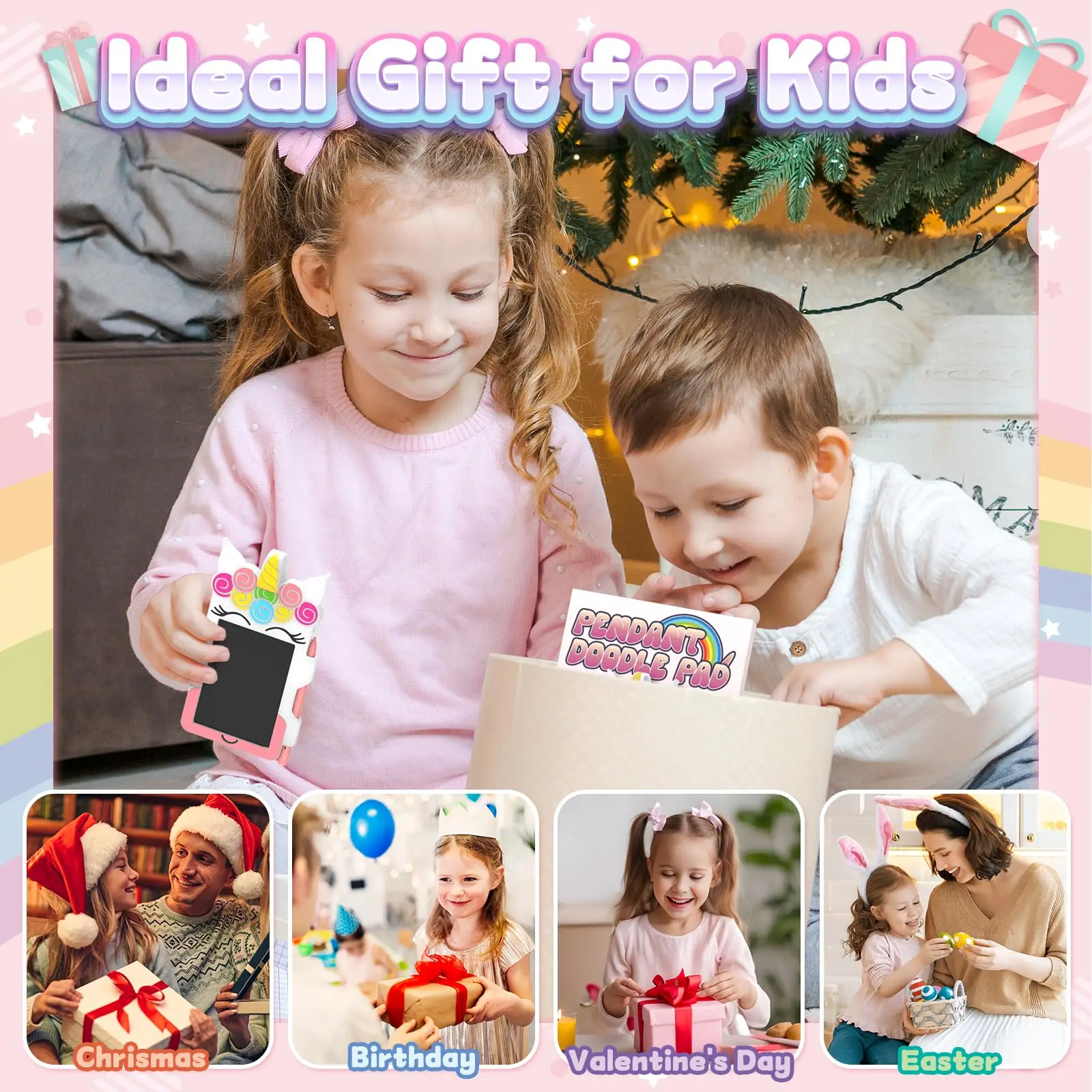 4.5 بوصة كراسة الرسم لوح رسم LCD لوح كتابة لوحة ال...