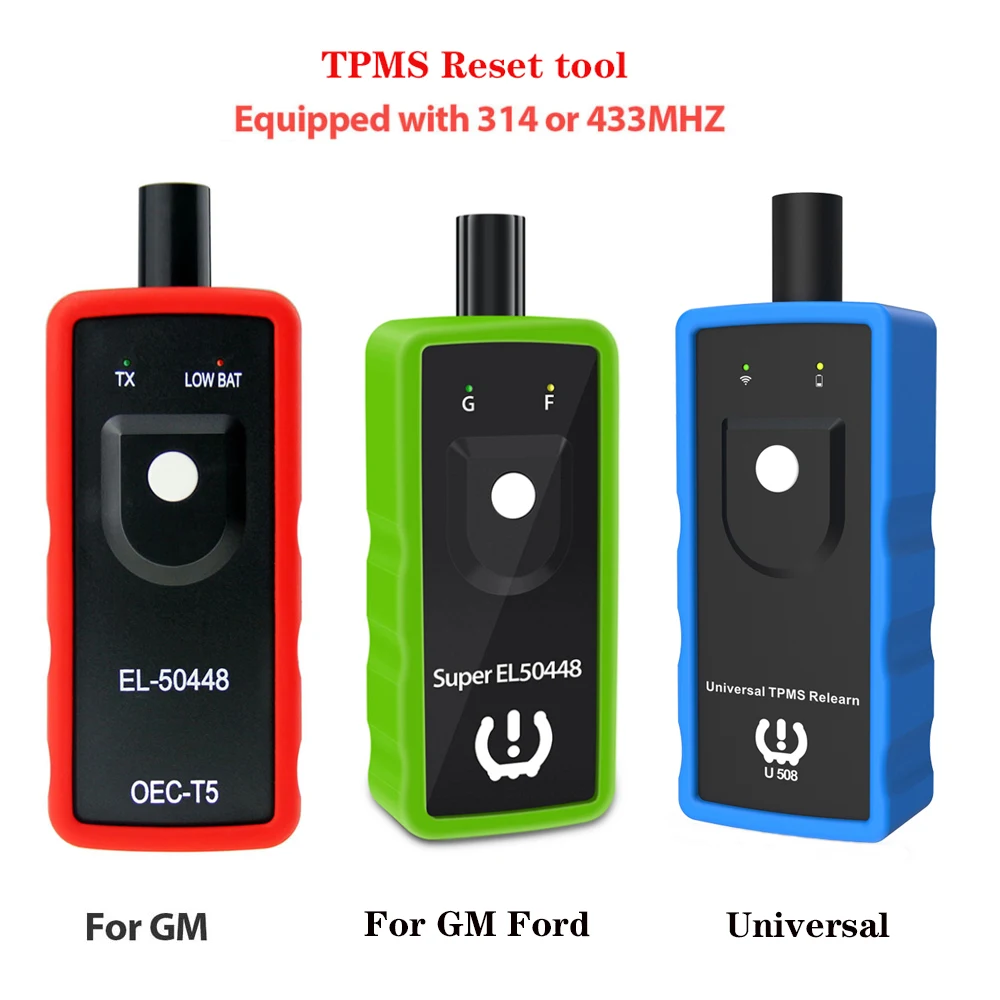 

Universal EL-50448 Automotive TPMS Reset Tool U508 Automotive Tire Pressure Sensor Diagnostic Tool for Ford BMW Opel Jeep GMC