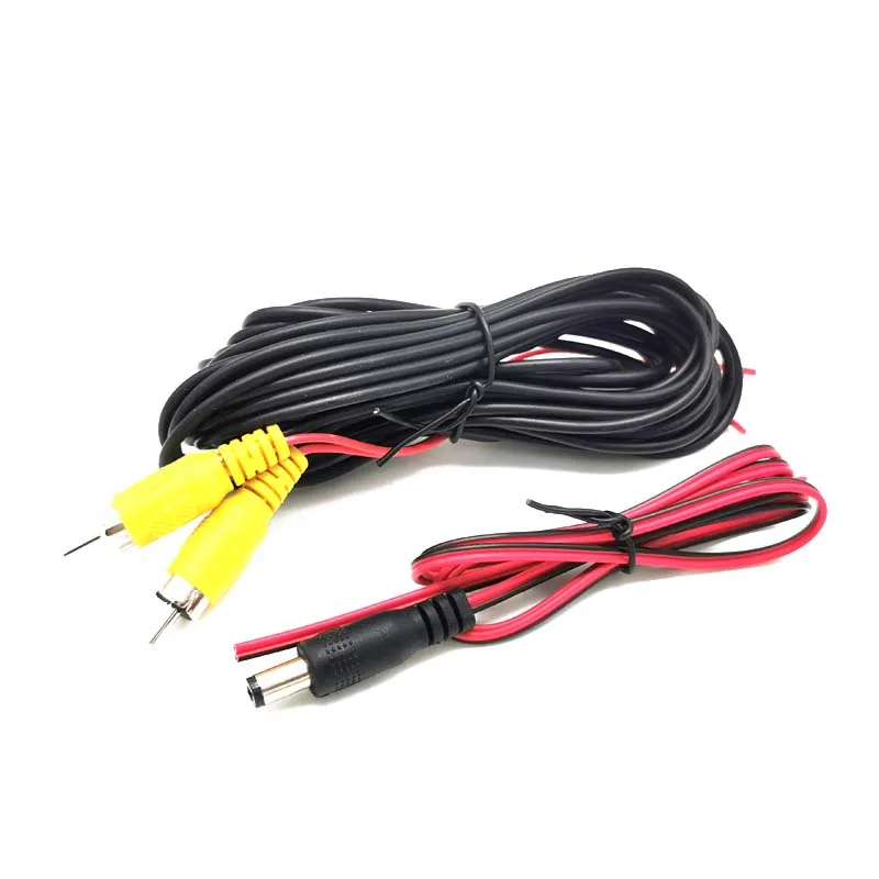 Universal RCA 6M Video Cable for Car Rear View Parking Camera Connection