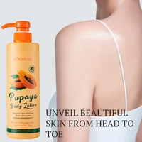 Lotion pour le corps au papaye KORMESIC, crème hydratante, exfoliante, pour les jambes, les bras, nourrissante, Anti-douce, soins pour la peau, 500ML 4