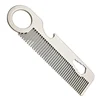 Stainless Steel Comb Portable Hair Comb Mini Comb Beard Comb Men's Beard Comb Styling Comb 3
