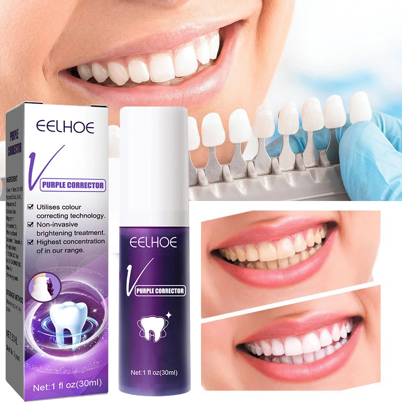 Teeth Whitening Mousse Toothpaste Yellow Teeth Cleaning Removing Bad Breath Stain Oral Keep Fresh Tooth Whitening Care Product teeth whitening toothpaste teeth cleaner