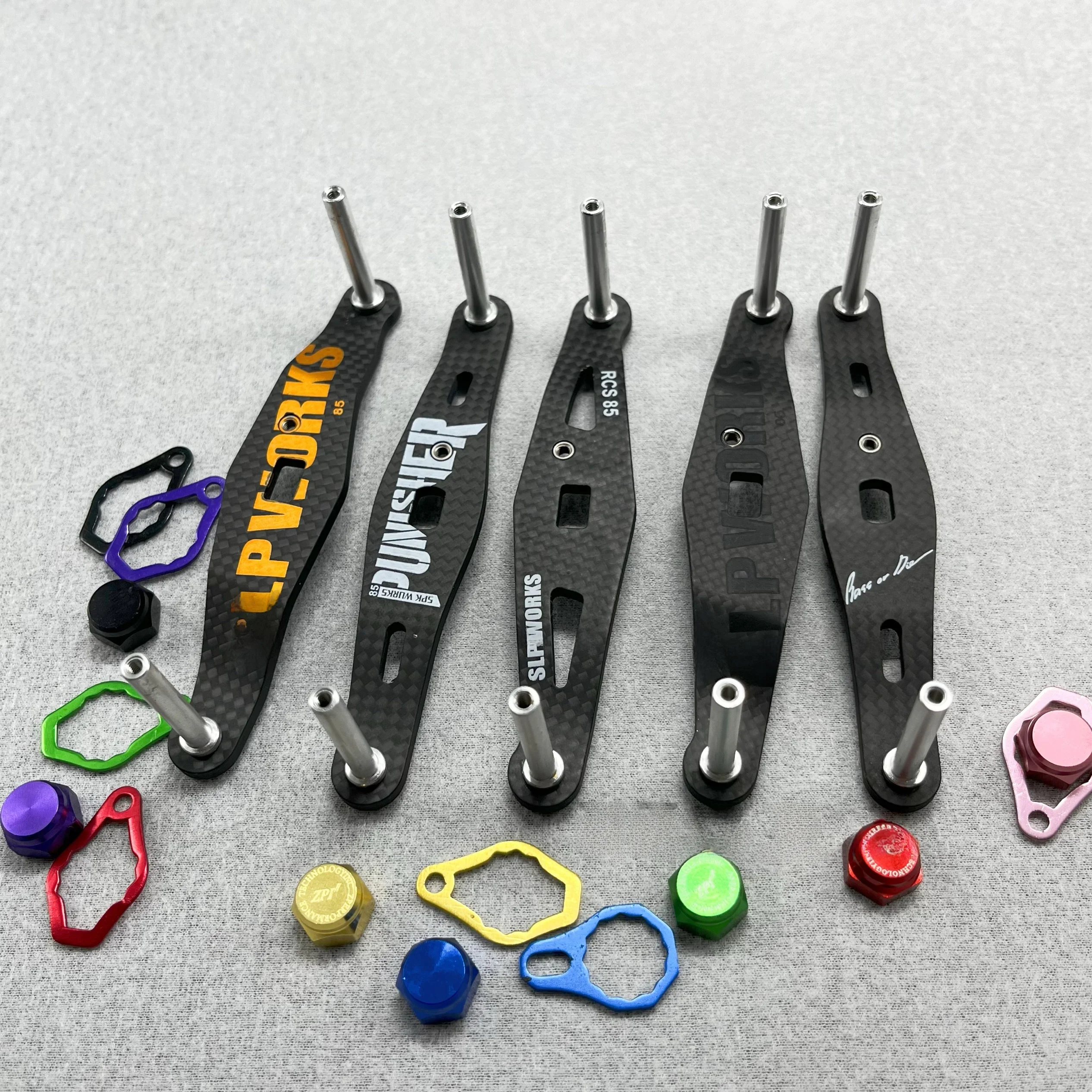 Lightweight Carbon Fiber Arm Modin for Drop Reel Spinning Reel Lightweightening Modin Lure Fiing Gear Modific...