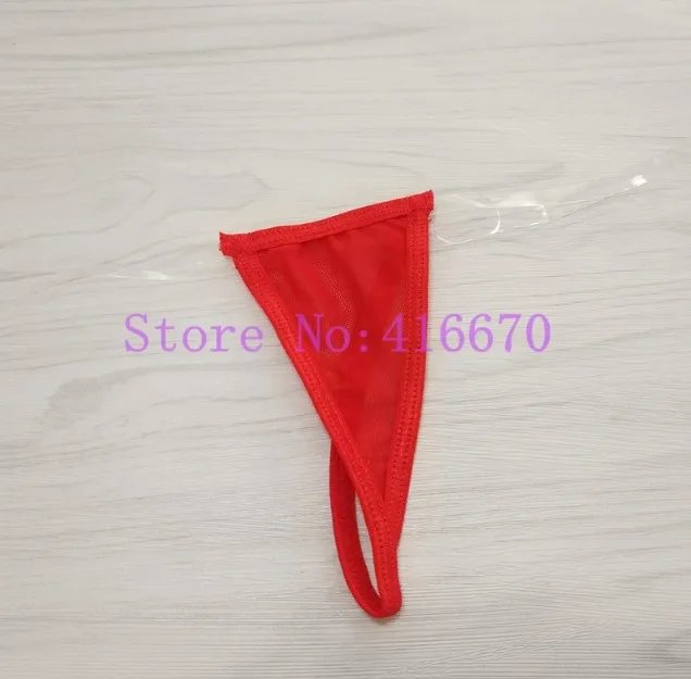 Women's sexy underwear mini Thong low waist T pants stretch swimsuit swimming pants Panties