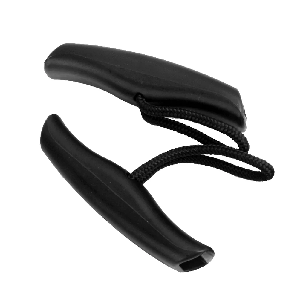 2 Pcs Nylon Universal Kayak Pull Handle Replacement Parts Durable Carrying Handle Front Rear with Cord for Canoe Boat Kayaking