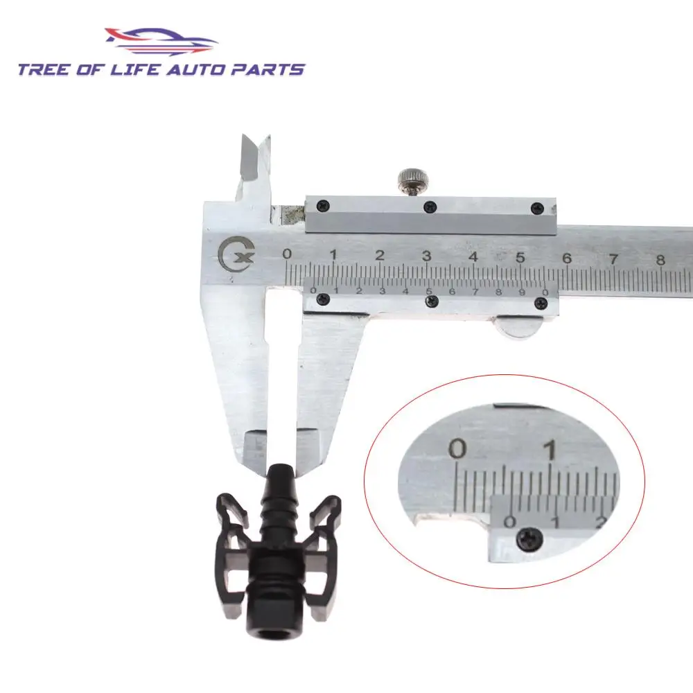 Water Hose Fitting 1/2/5/8/10 Auto Water Kettle Tank Straight Connect Connector for Peugeot Citroen Car Plastic