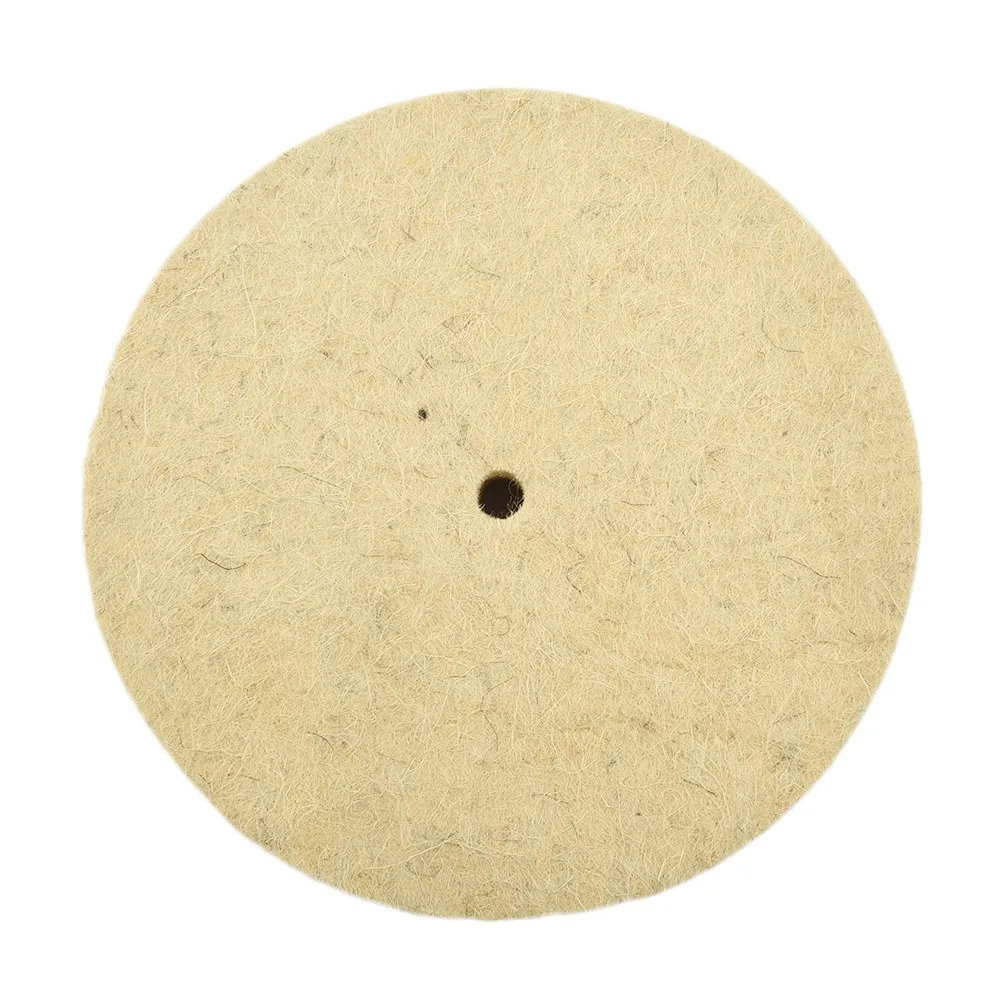 6 Inch Wool Felt Polishing ing Wheel Jade Metal Mirror Polishing Grinder Tool High Degree Wear-Resisting Metal Work polishing wheel