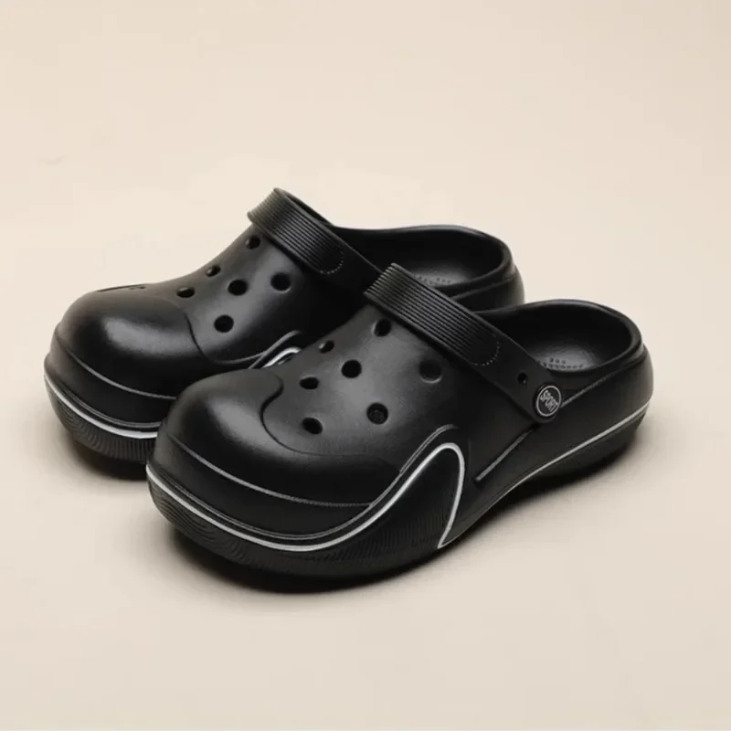 Sandals Summer Garden Simple Clogs Shoes Men Beach Slipper Outdoor Waterproof Soft Slides Casual Anti Slip Women Home Slippers