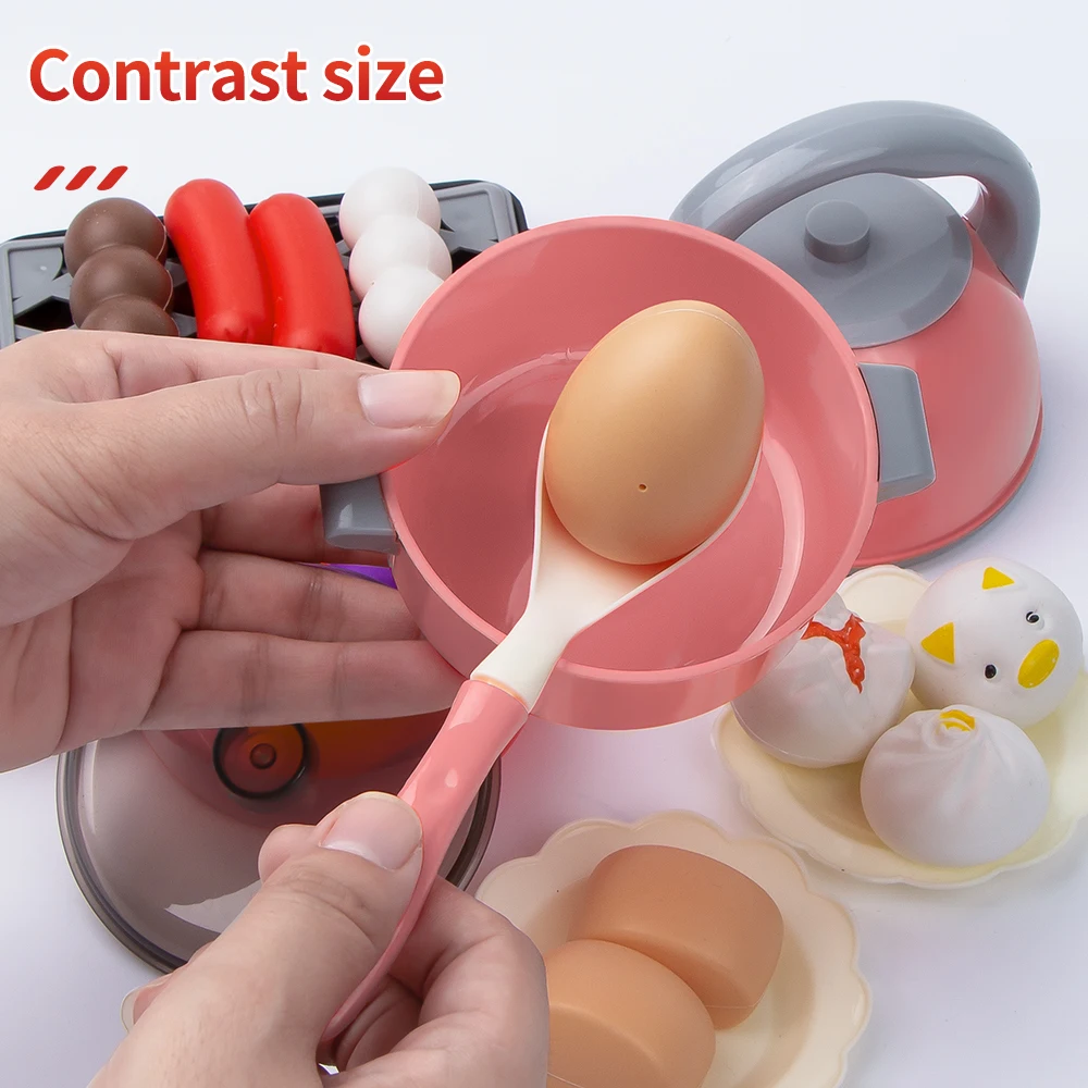 Kids Pretend Play Kitchen Set 6