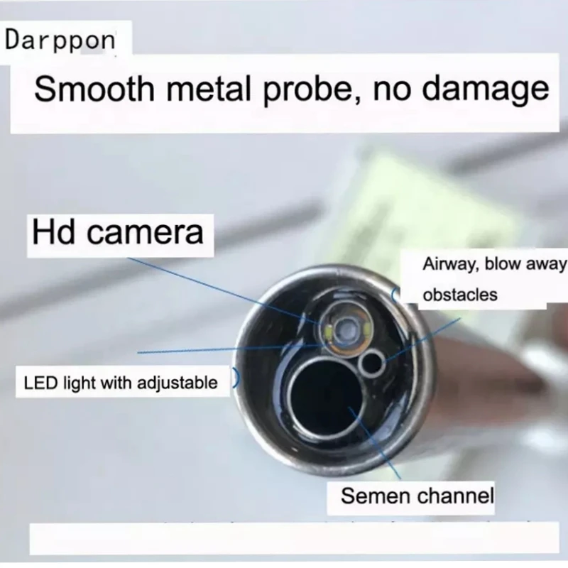 Upgrade Visual Endoscope Sperm Gun Artificial Insemination Device Animal Cattle Cow Artificial Digital AI Gun For Cow Goat Sheep