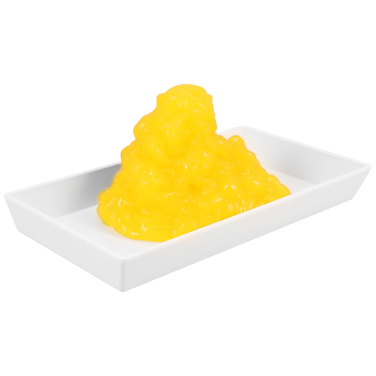 

Body Fat Replica School Students Authentic Demonstration 1-pound Fat Model with Base