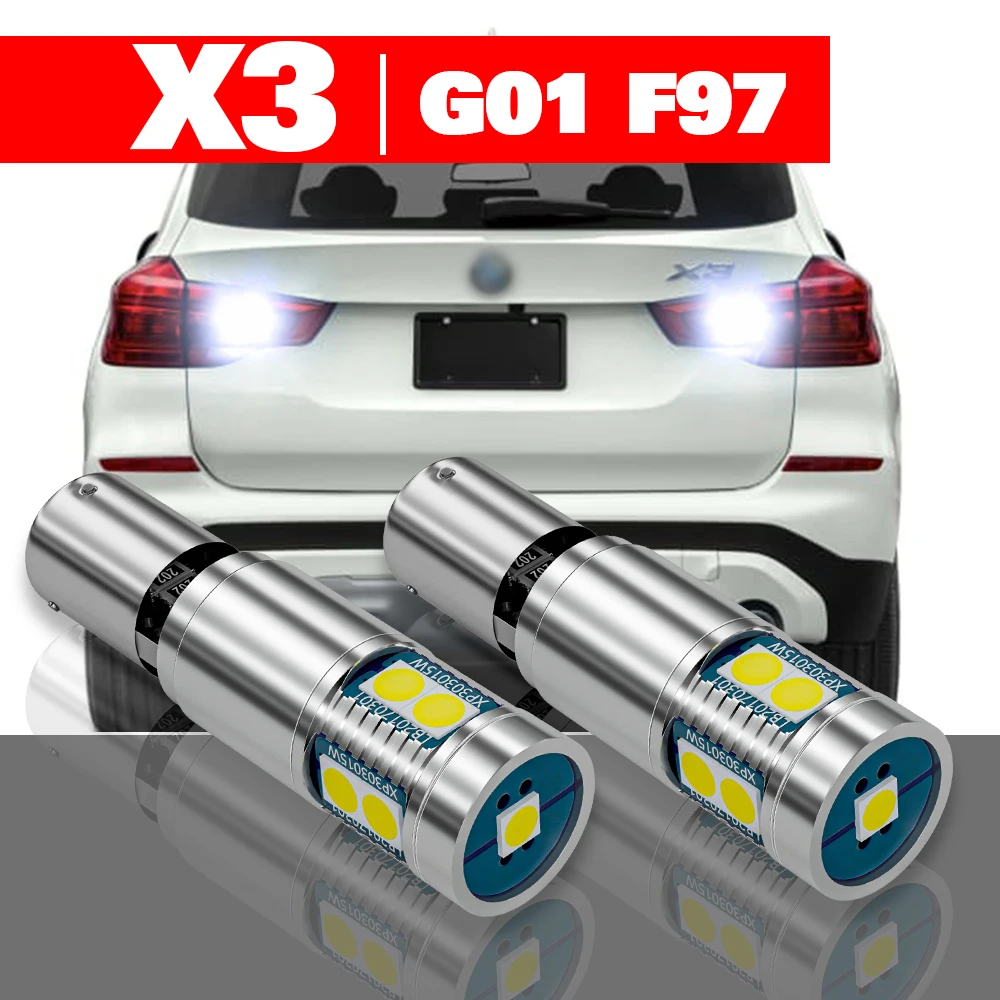 

For BMW X3 G01 F97 2017-2020 2pcs LED Reverse Light Backup Lamp Accessories 2018 2019