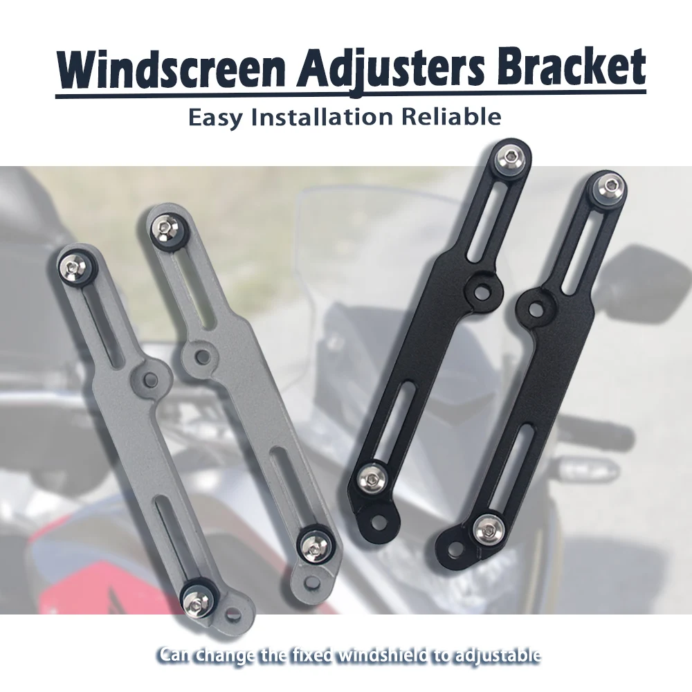 Motorrad Windschutz scheiben versteller Aluminium Windschutz scheiben halterung für Honda nc750x nc 750x 2016 2017 2018 2019 2020 Zubehör – Detail 13