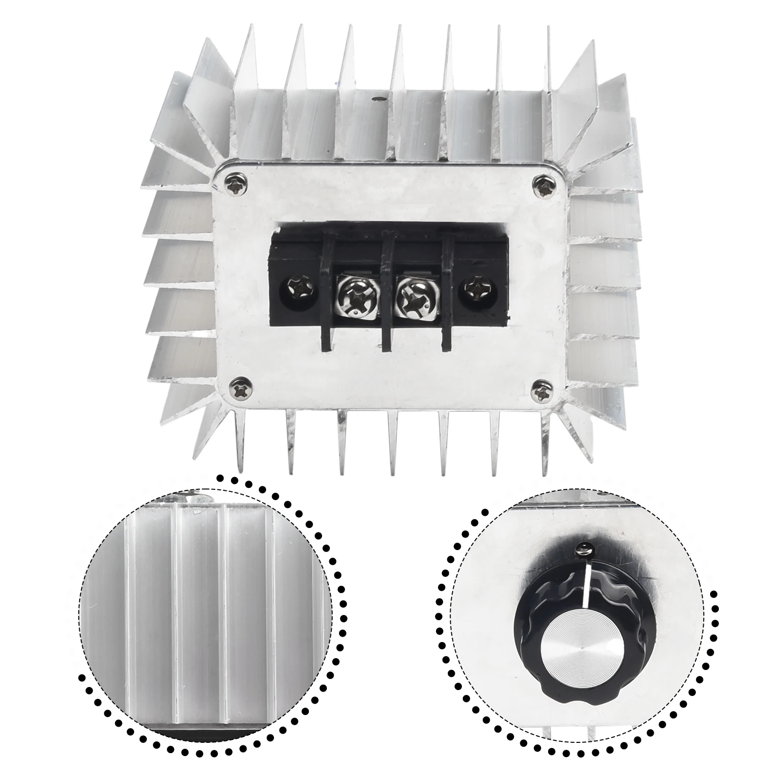 5000W AC SCR 전압 조정기 220V, 모터 속도 컨트롤러 및 온도 조절 장치 포함, 램프 디밍 및 모터 부하 관리용