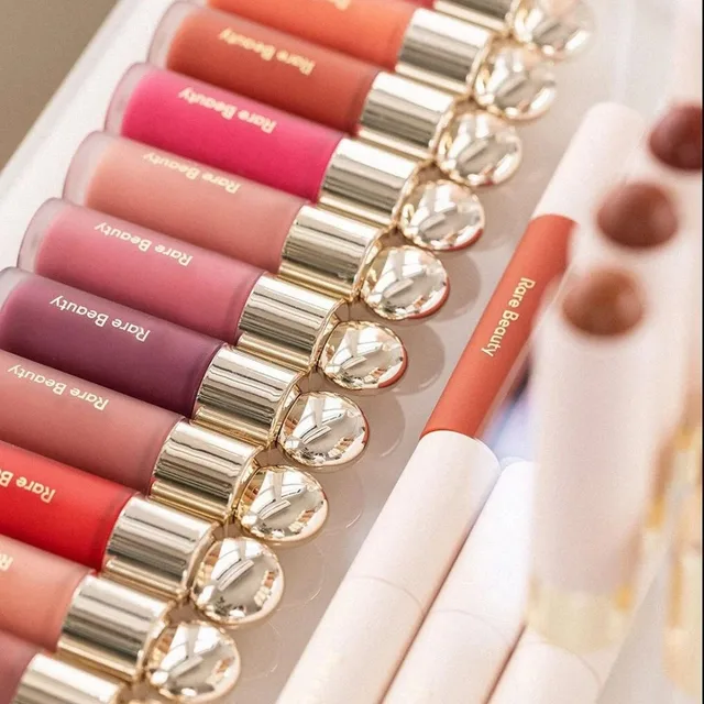 Rare Beauty Liquid Blush Shimmer Powder Blush Elastic Blush Easy-to-Blend Blush Lipstick Highlighter Long-Lasting Makeup Natura 1