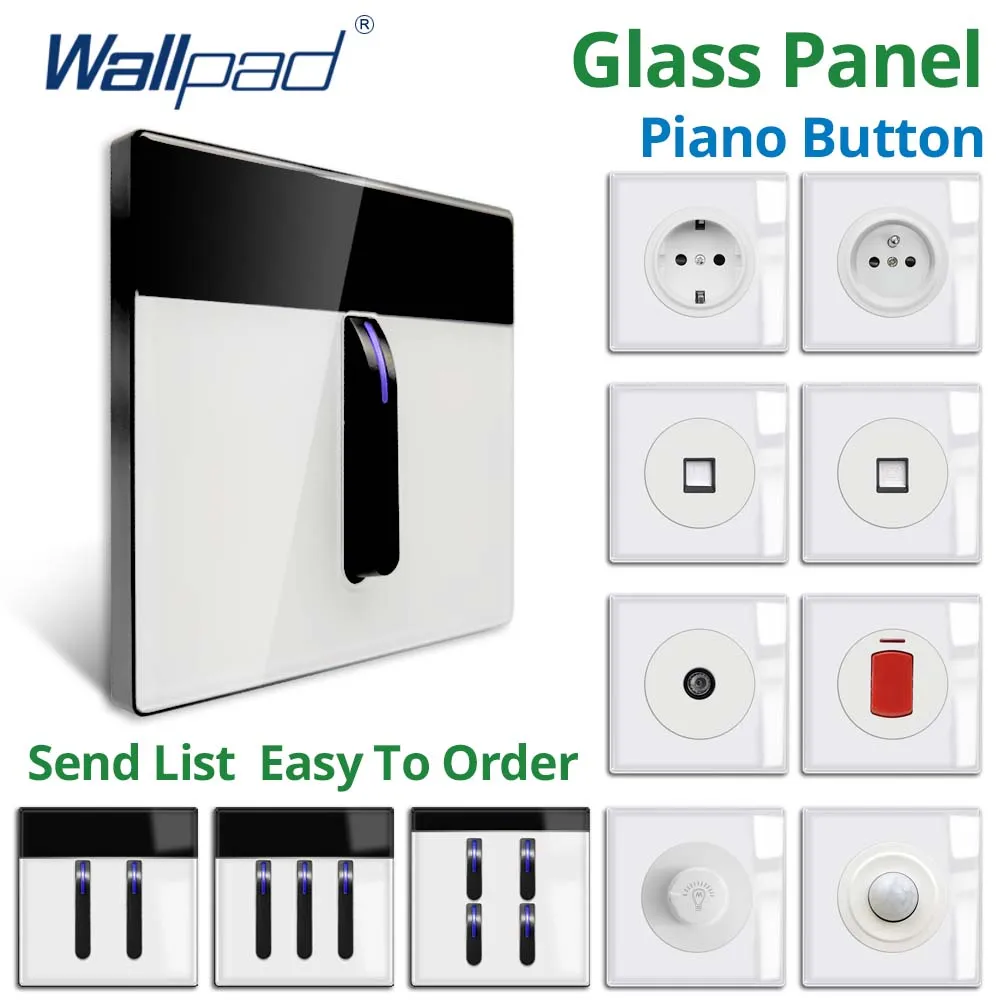 Wallpad Switch Led | Wallpad Socket Led | Wall Switch Wallpad Us ...