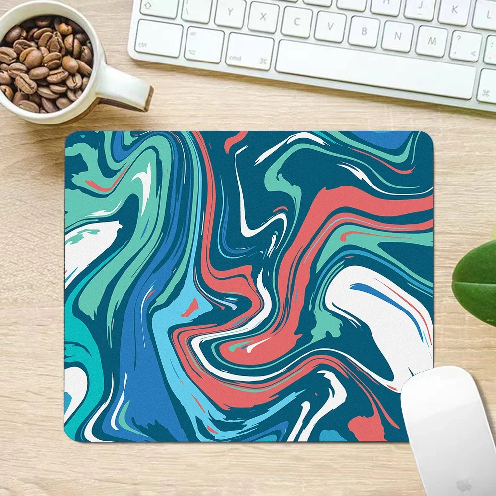 

Hot Strata Liquid Small Mouse Pad PC Computer Mouse Mat Laptop Mice Mousepad Writing Desk Mats Office Accessories 21x26 25x30 CM