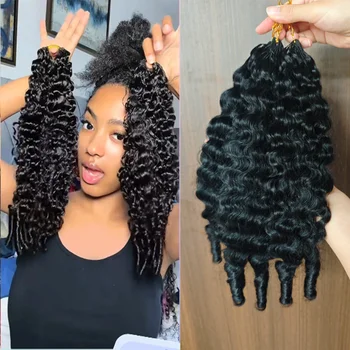 Extensioni di Capelli Umani Ricci Burmesi 100% Pre-Separate 12A Brasiliane Vendita all'Ingrosso